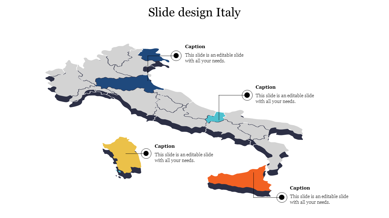 Best Slide Design Italy Powerpoint